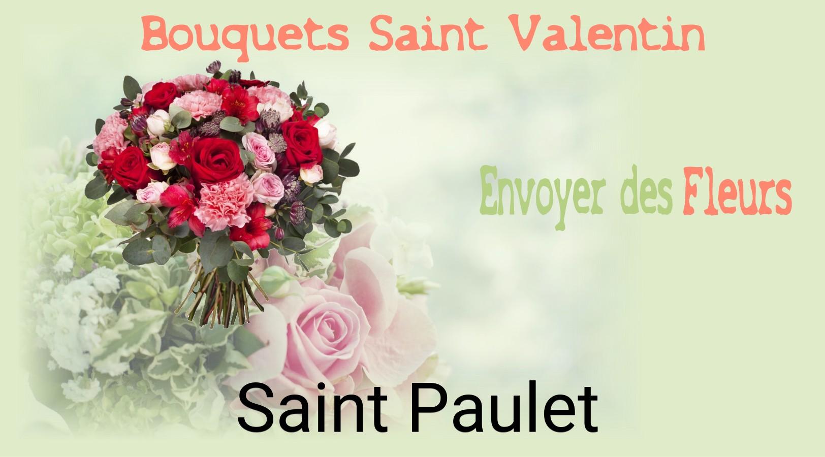 Roses de Saint-Valentin livrées à Saint-Paulet